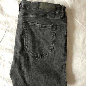 All Saints Mast Skinny with zip detail